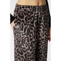 Leopar Desen Pantolon – Kahverengi/Turuncu